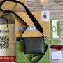 Gucci ‎723306 Messenger bag with Interlocking G Black Supreme canvas - W16cm x H13.5cm x D3.5cm / Black - View 2