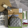 Gucci ‎‎702229 GG Matelassé leather small bag gray - Default Title - View 2