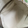 Gucci 724642 Savoy small duffle bag Beige and white GG Supreme canvas