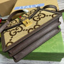 Gucci ‎‎‎�?51055 Ophidia small jumbo GG bag brown