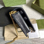 Gucci ‎621892 Horsebit 1955 wallet with chain brown - Default Title - View 3