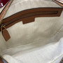 Gucci GG Emblem medium crossbody bag, 821160 in beige fabric
