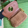 Gucci 699268 Blondie shoulder bag tan leather Nubuck - Default Title - View 7