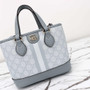Gucci Ophidia mini tote bag 811716 in dusty blue leather