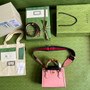 Gucci 702732 Diana mini tote bag Pink leather - Default Title - View 9