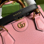 Gucci 702732 Diana mini tote bag Pink leather - Default Title - View 5