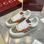 Gucci Re-Web sneaker ‎787476 Orange and ebony Original GG canvas - Default Title - View 1