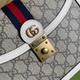 Gucci ‎‎‎�?51055 Ophidia small top handle bag white