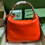 Gucci 746245 Diana large shoulder bag in Orange leather