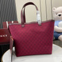 Gucci Totissima medium tote bag 788203 in red GG canvas