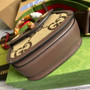 Gucci 686864 Bamboo 1947 jumbo GG mini bag Brown Leather