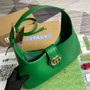 Gucci 726274 Aphrodite medium shoulder bag Green soft leather