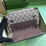 Gucci 760245 Ophidia GG pouch in beige and ebony Supreme