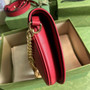 Gucci 699268 Blondie shoulder bag red leather - Default Title - View 4