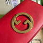 Gucci 699268 Blondie shoulder bag red leather