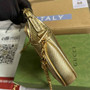 Gucci 675799 Jackie 1961 lizard mini bag Gold