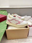 Gucci Re-Web sneaker 786186 White Pink leather