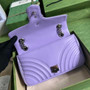 Gucci 443497 GG Marmont small matelassé shoulder bag Purple