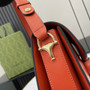 Gucci Horsebit 1955 shoulder bag 602204 in orange leather