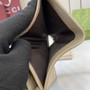 Gucci Horsebit 1955 card case wallet, 621887 in gray leather - Default Title - View 9