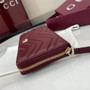 Gucci GG Marmont Leather Zip Wallet - Wine Red 837758 - Default Title - View 6