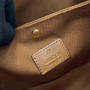 Gucci GG Emblem small bucket bag 815118 in GG brown leather