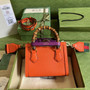 Gucci 702732 Diana mini tote bag Orange leather - Default Title - View 2