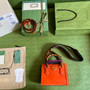 Gucci 702732 Diana mini tote bag Orange leather - Default Title - View 9