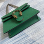 Gucci ‎�?21970 Dionysus leather mini bag green leather