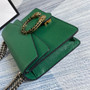 Gucci ‎‎421970 Dionysus leather mini bag green leather - Default Title - View 4