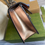 Gucci 499623 Dionysus GG small shoulder bag bronze leather