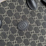 Gucci �?74155 Medium tote with Interlocking G Black GG Supreme canvas