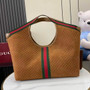 Gucci Giglio large tote bag 853971 brown GG suede