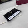 Gucci GG Marmont card case ‎443127 in black leather - Default Title - View 4
