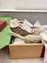 Gucci Re-Web sneaker ‎785452 Beige and ebony Original GG canvas - Default Title - View 1