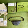 Gucci ‎675181 GG belt bag Black leather - W23cm x H13cm x D5cm / Black - View 9