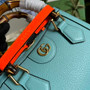 Gucci 702732 Diana mini tote bag Blue leather - Default Title - View 5
