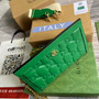 Gucci ‎‎702200 GG Matelassé leather small green - Default Title - View 7