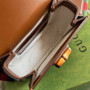Gucci 686864 Bamboo 1947 mini top handle bag Brown Leather - Default Title - View 9
