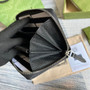 Gucci ‎‎456117 GG Marmont zip around wallet black leather - W9cm x H17.5cm x D2cm / Black - View 8