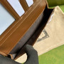 Gucci ‎‎672947 Long wallet with Interlocking G Brown leather - W9cm x H17.5cm x D2cm / Brown - View 9