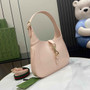 Gucci Jackie small shoulder bag in light pink patent leather 782849