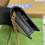 adidas x Gucci ‎621892 wallet with chain Off-white and black leather - Default Title - View 4