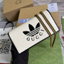 adidas x Gucci ‎621892 wallet with chain Off-white and black leather - Default Title - View 1