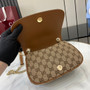 Gucci Blondie mini shoulder bag in dark brown GG canvas ‎815711 - Default Title - View 6