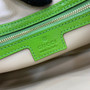 Gucci Jackie small shoulder bag in green patent leather 782849