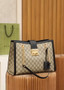 Gucci ‎479197 Padlock medium GG shoulder bag Black leather - Default Title - View 2