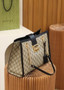 Gucci �?79197 Padlock medium GG shoulder bag Black leather