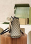 Gucci �?79197 Padlock medium GG shoulder bag Black leather