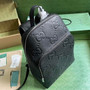 Gucci Large jumbo GG backpack  �?66932 in black leather